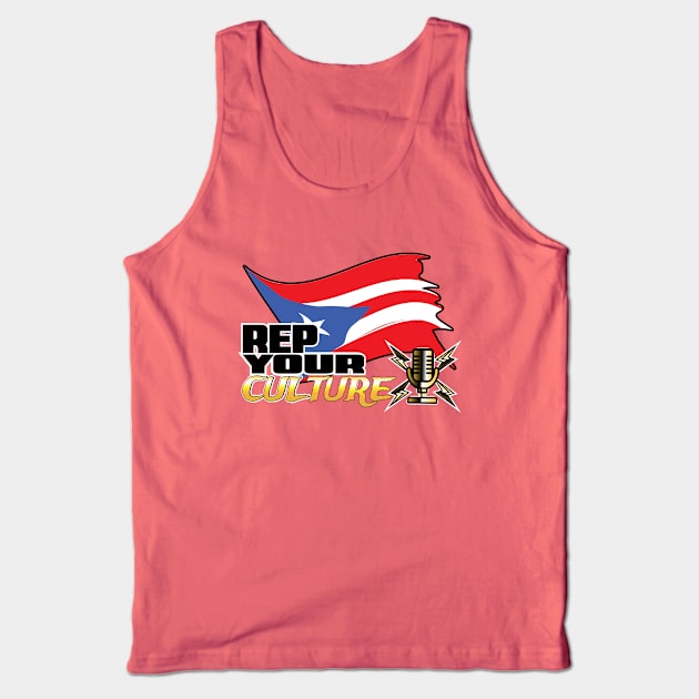 The Rep Your Culture Line: Puerto Rico Tank Top by The Culture Marauders